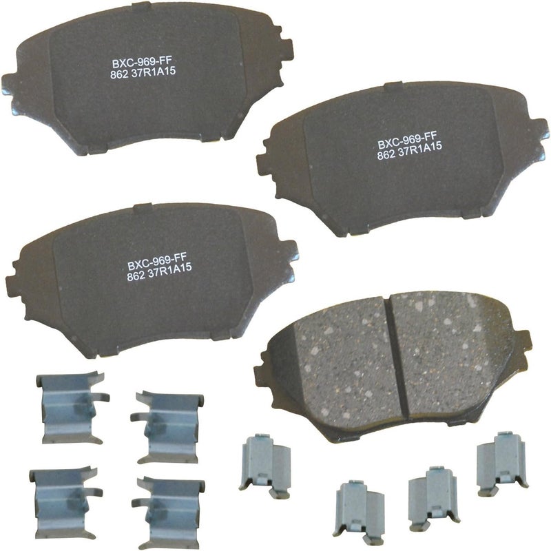 Bendix Premium SBC862 Ceramic Front Brake Pads for Toyota RAV4 2005-2001 - Image 1